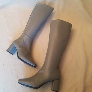 NIB Aerosoles Micah Gray Grey Tall Boots 8.5
